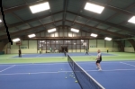 Tennis in der Halle